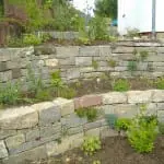 Garten Steinarbeiten Würzburg: Terrassierung aus Naturstein, Ralf Kretzer