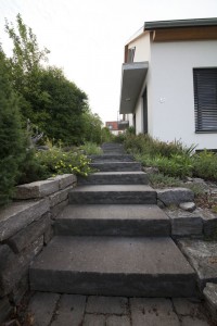 Natursteintreppe