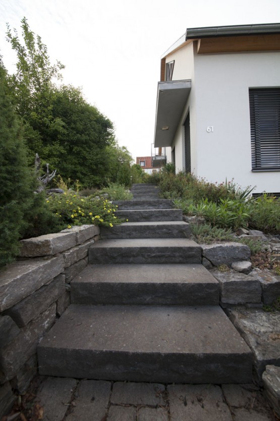 Natursteintreppe