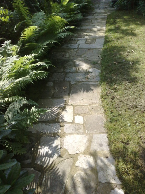 Plattenweg