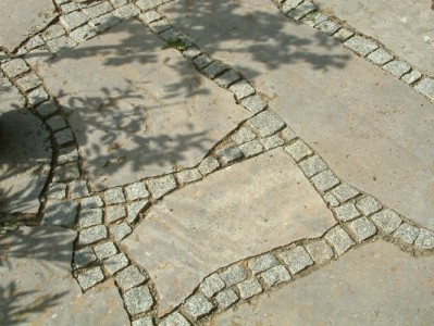 Muschelkalk Pflaster